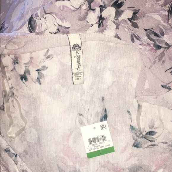 NWT American Rag Peasant Mini Dress size Large - Picture 8 of 9